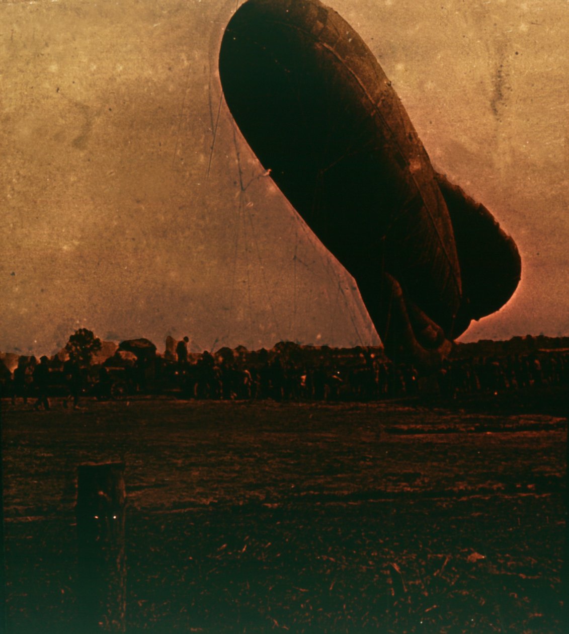 Spærreluftballon, c1914-c1918 af Unbekannt