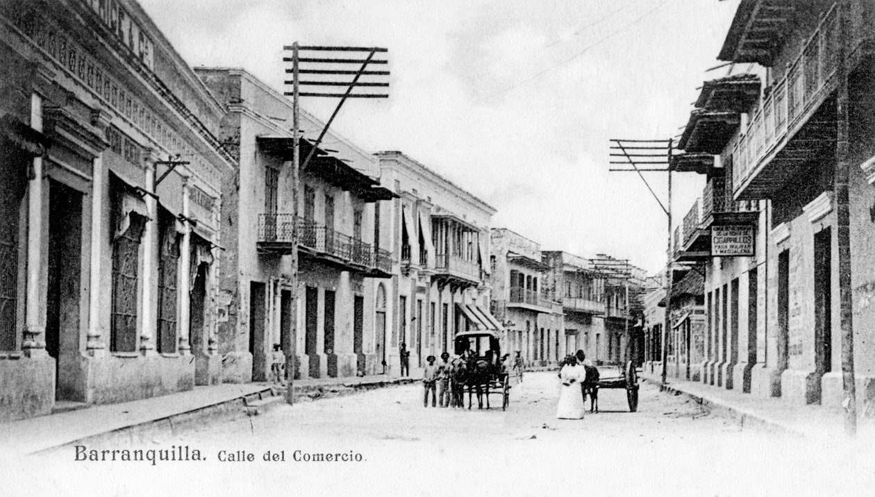 Barranquilla, Colombia, omkring 1900-tallet af Unbekannt
