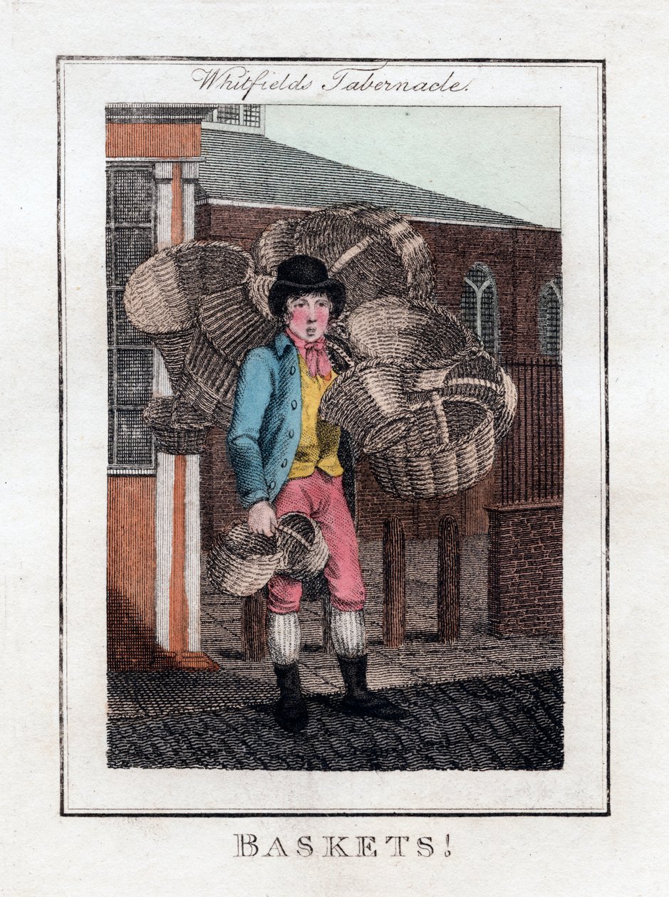 Baskets!, Whitfields Tabernacle, London, 1805 af Unbekannt