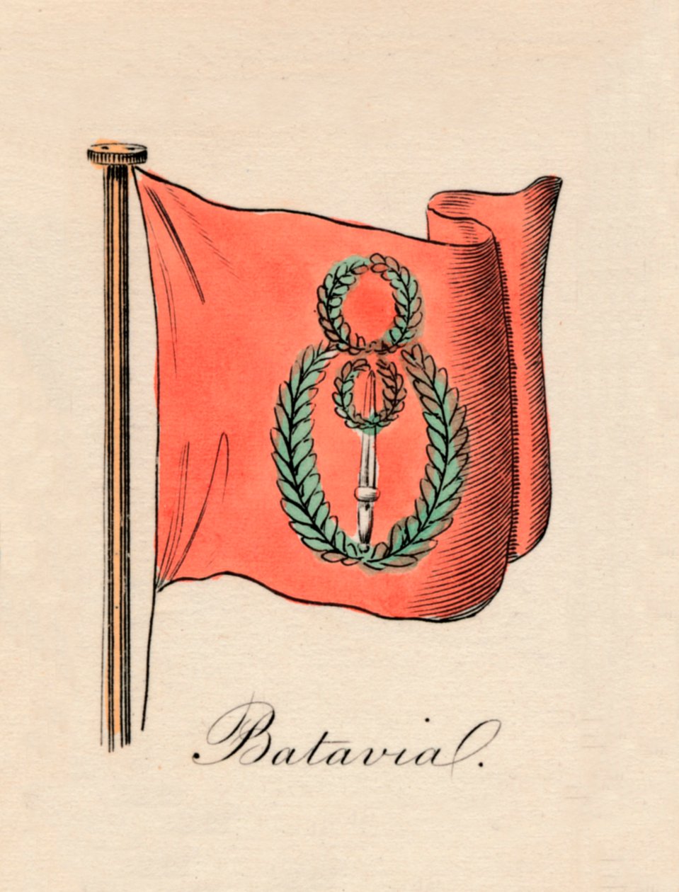 Batavia, 1838 af Unbekannt