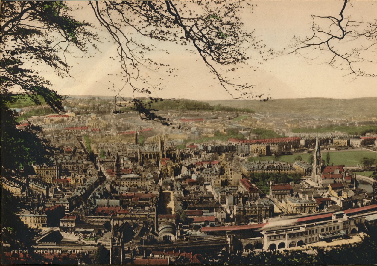 Bad fra Beechen Cliff, c1925 af Unbekannt