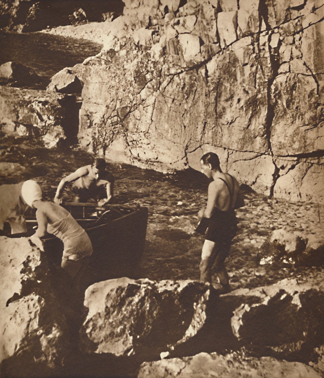 Badning i Adriaterhavet, 1937 af Unbekannt