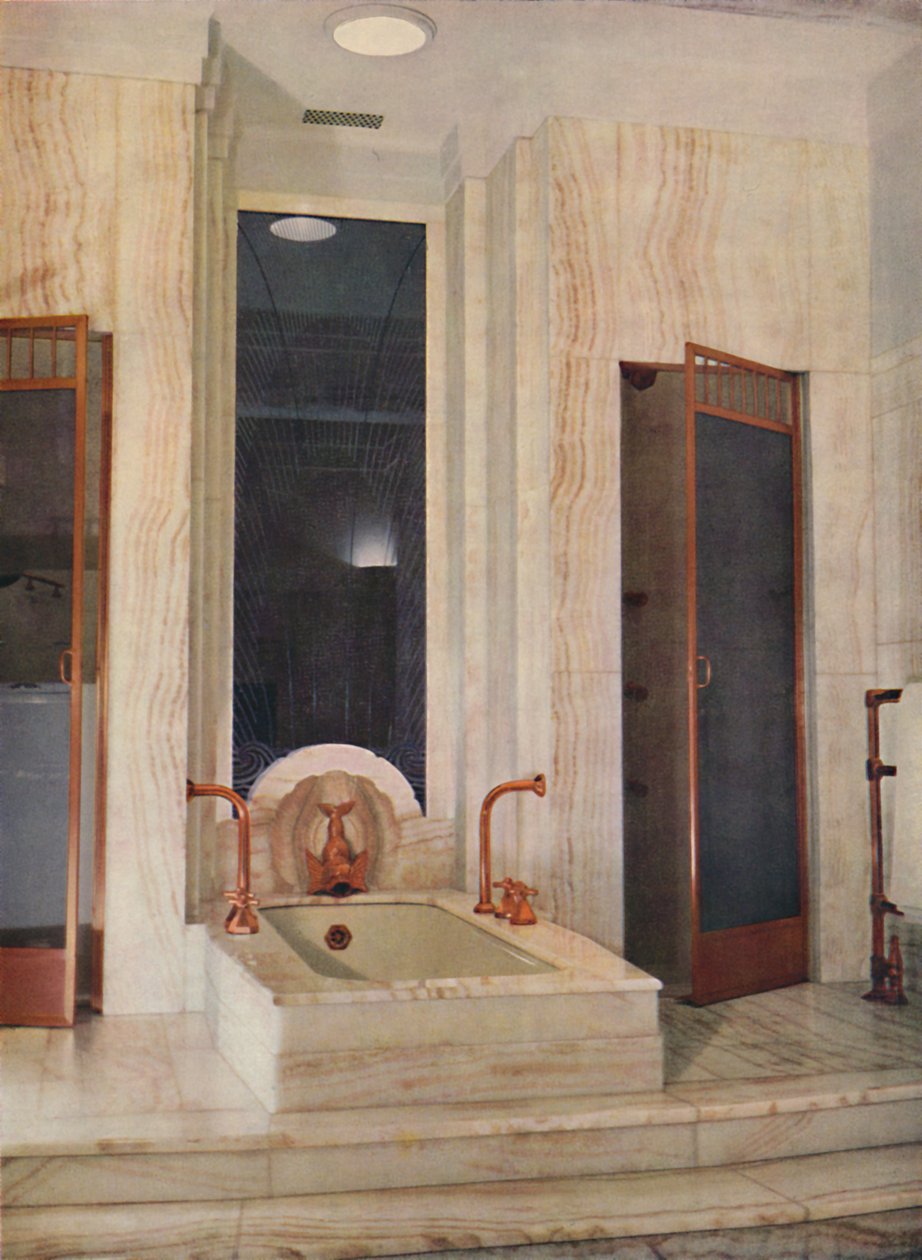 Badeværelse af F. D. Blake, W. N. Froy & Sons, 1939 af Unbekannt