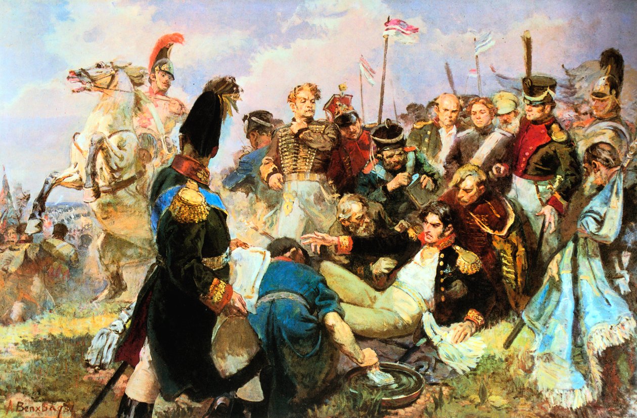Slaget ved Borodino, 7. september 1812 af Unbekannt