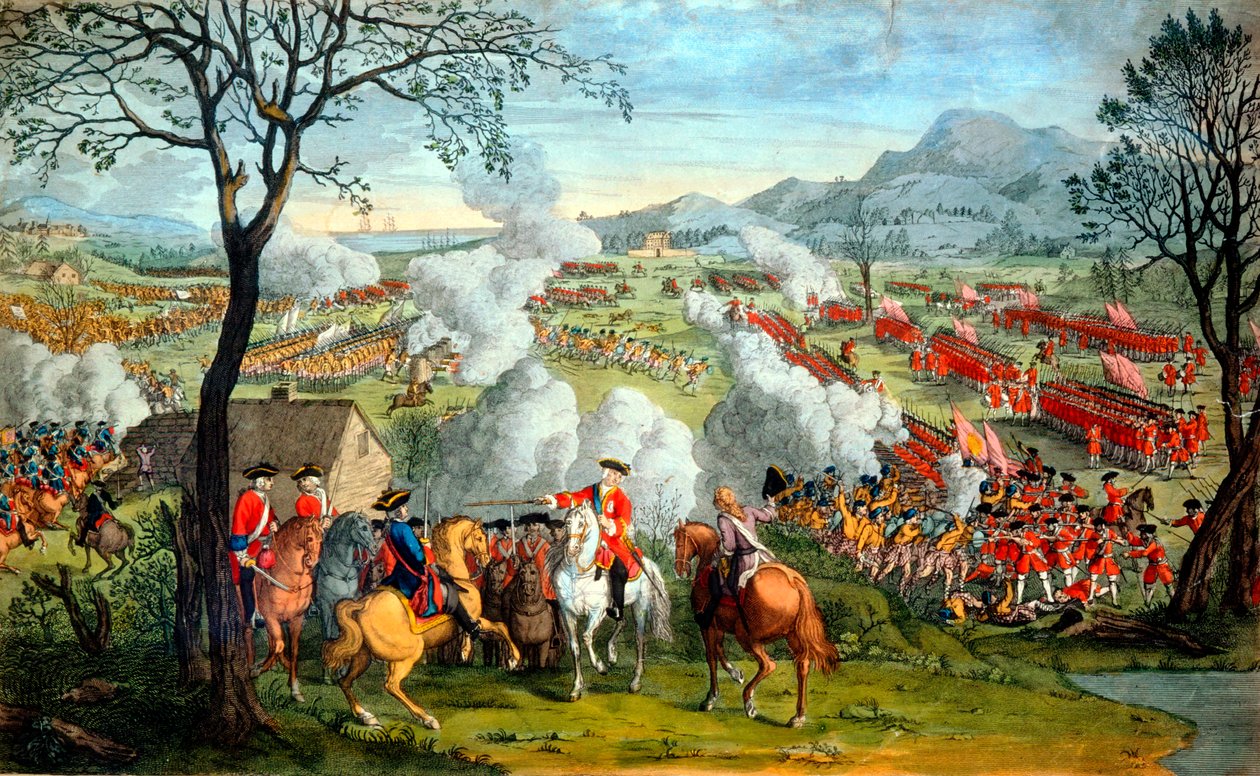 Slaget ved Culloden, 16. april 1746 1700-tallet af Unbekannt