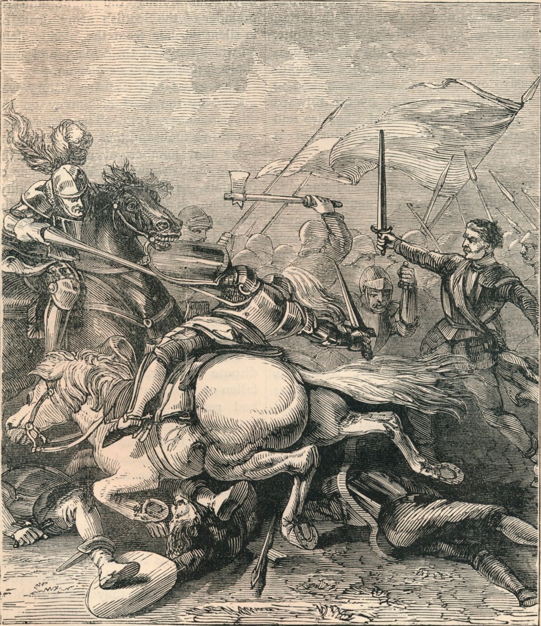 Slaget ved Flodden, 1513, c1910 af Unbekannt