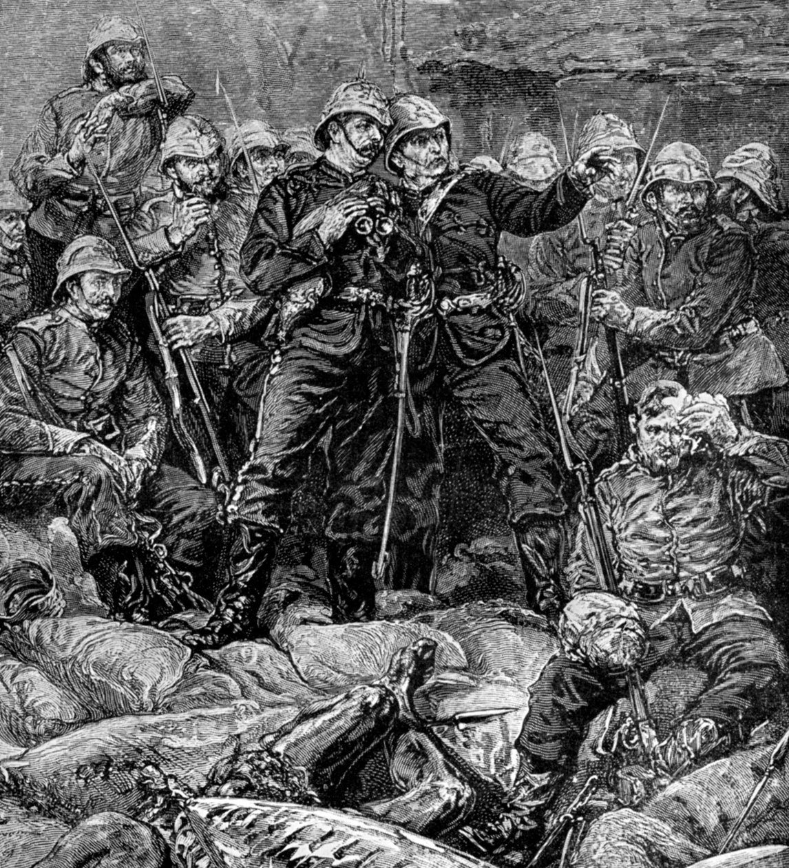 Slaget ved Rorkes Drift, Natal, Zulu-krigen, 1879 1951 af Unbekannt