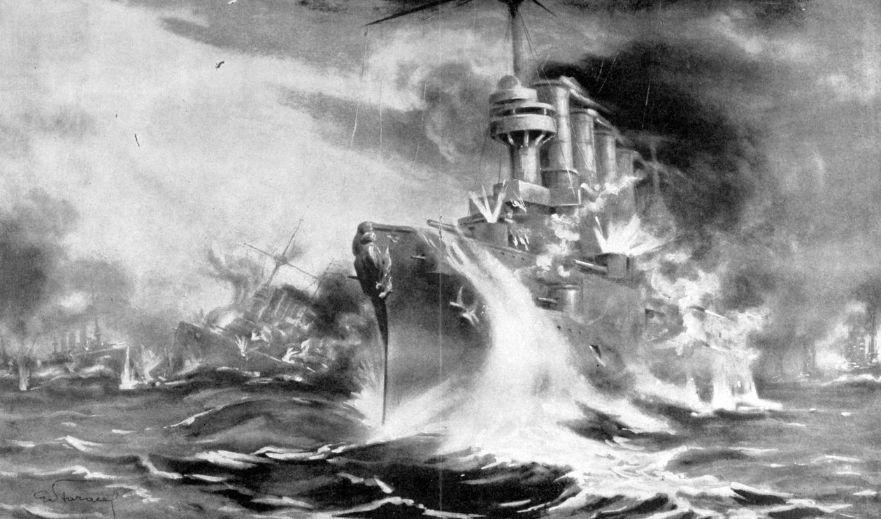 Slaget ved Falklandsøerne, 8. december 1914, 1915 af Unbekannt