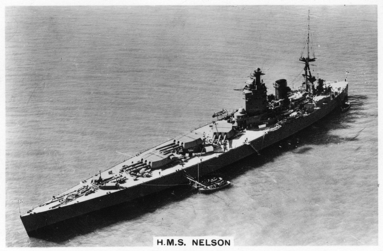Slagskib HMS Nelson, 1937 af Unbekannt