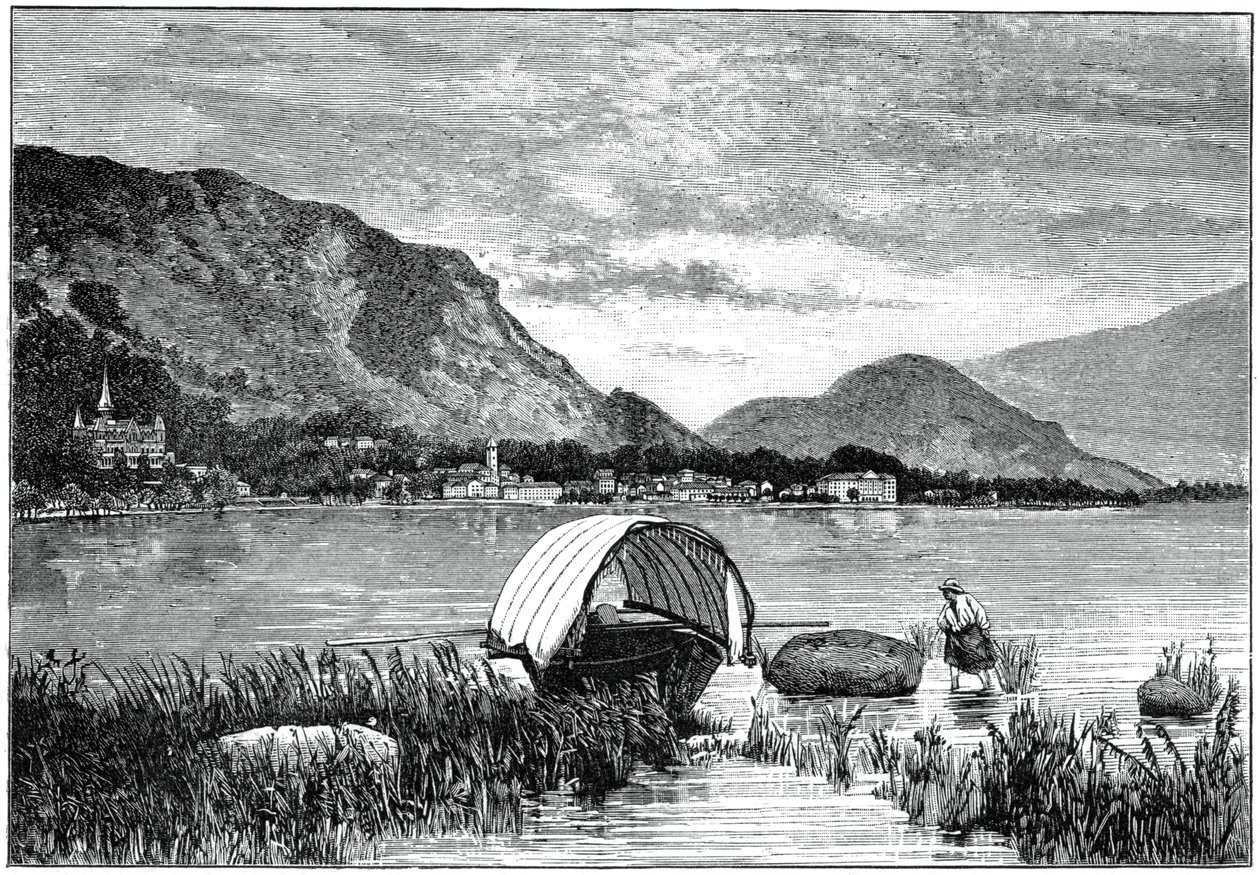 Baveno, ved Lago Maggiore, Norditalien, 1900 af Unbekannt