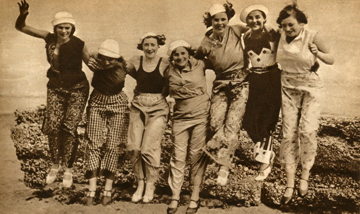 Strandpyjamas, 1930, 1933. af Unbekannt