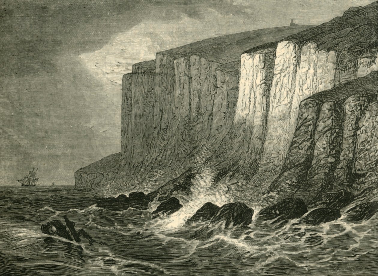 Beachy Head, 1890. af Unbekannt