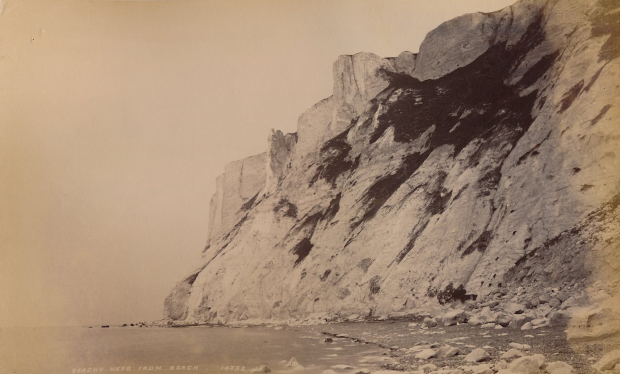Beachy Head fra Beach, 1929. af Unbekannt