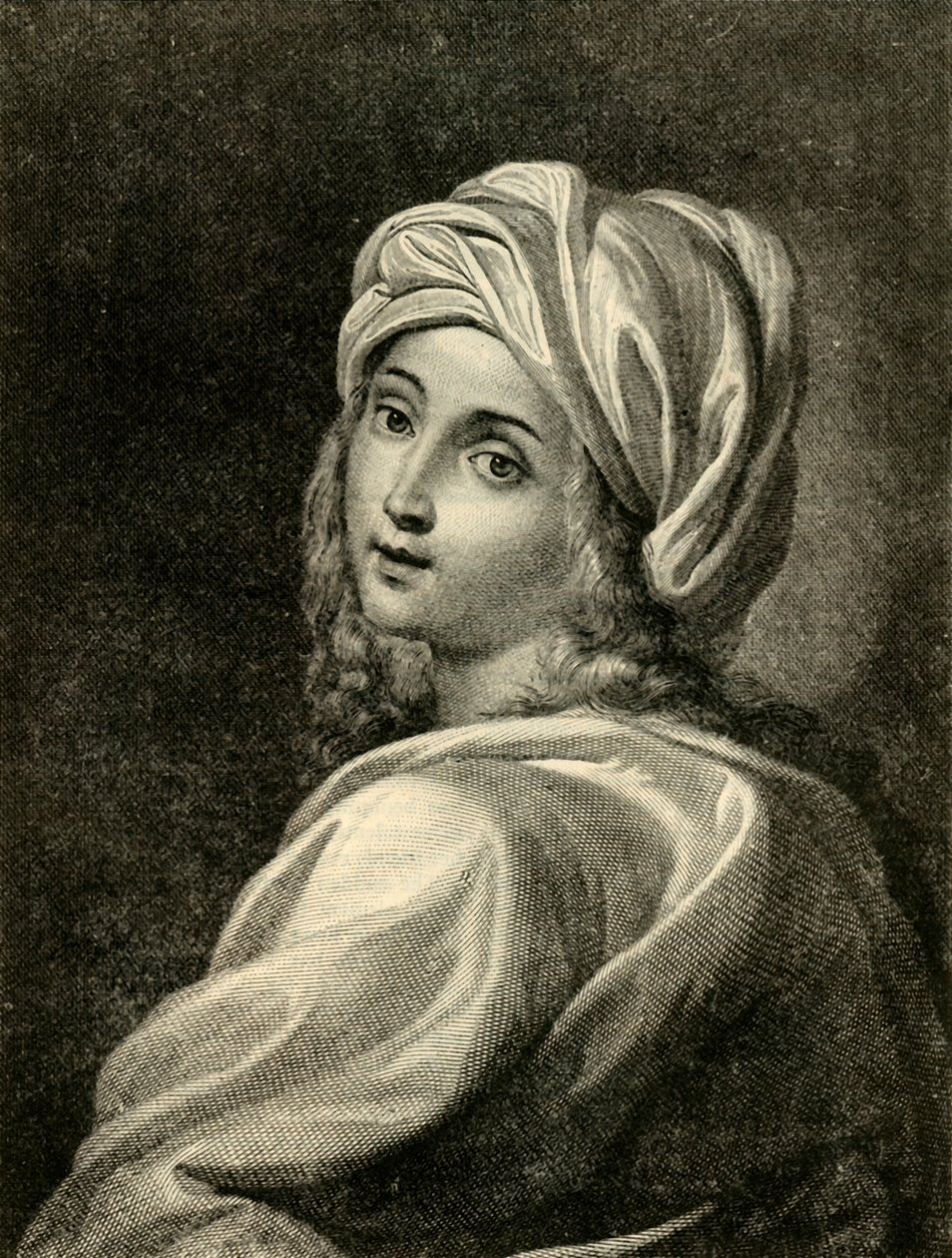 Beatrice Cenci efter maleriet af Guido Reni, 1882. af Unbekannt