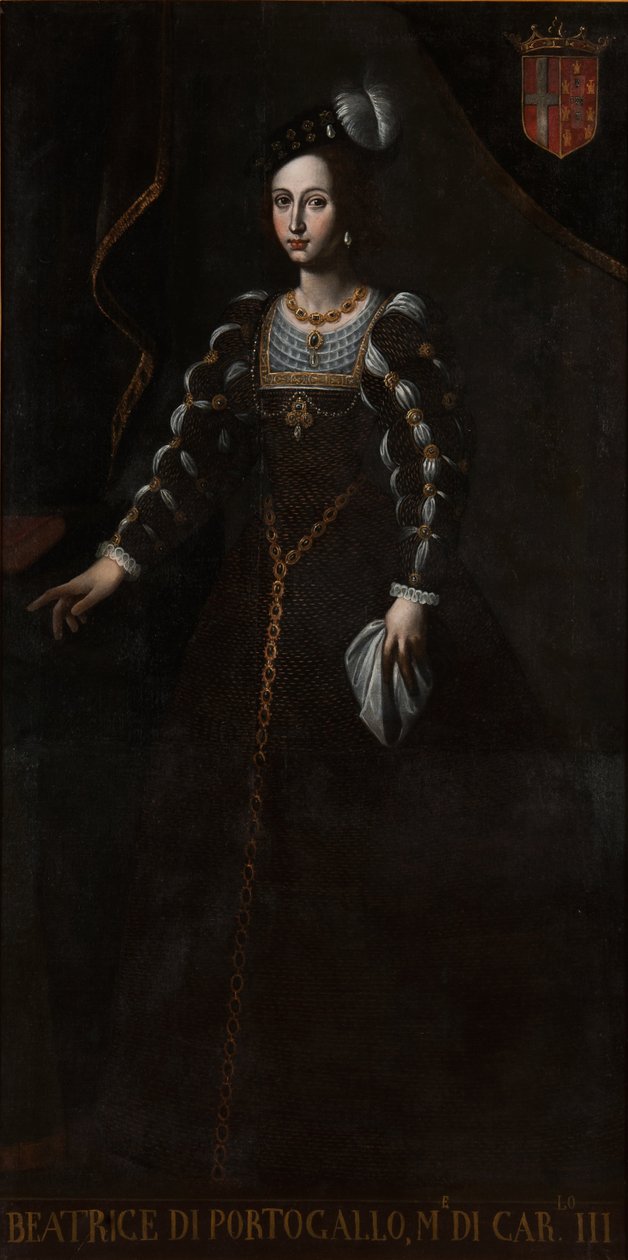 Beatrice af Portugal 1504-1538, hertuginde af Savoyen af Unbekannt
