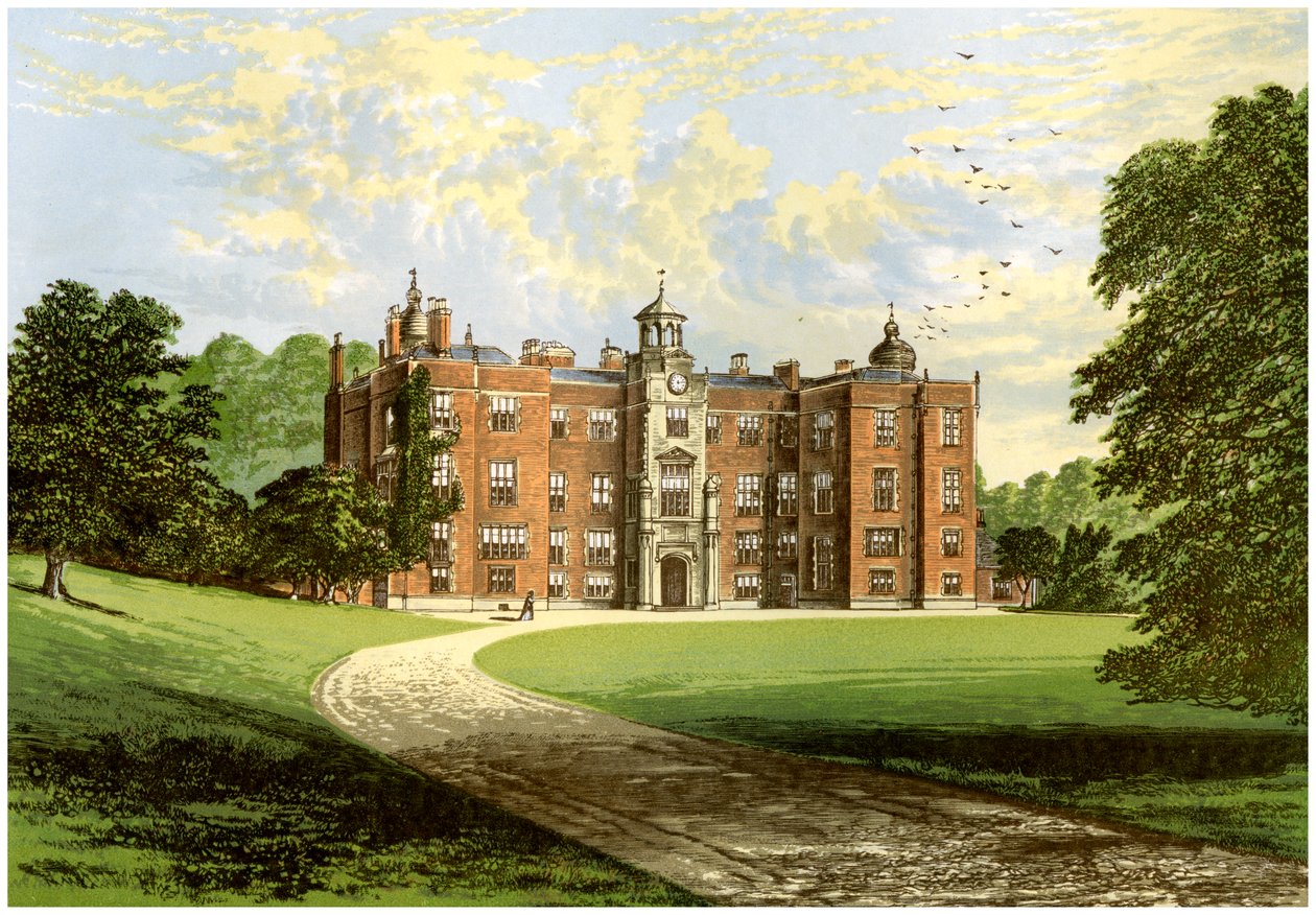 Beaudesert, Staffordshire, hjemsted for Marquis of Anglesey, c1880 af Unbekannt