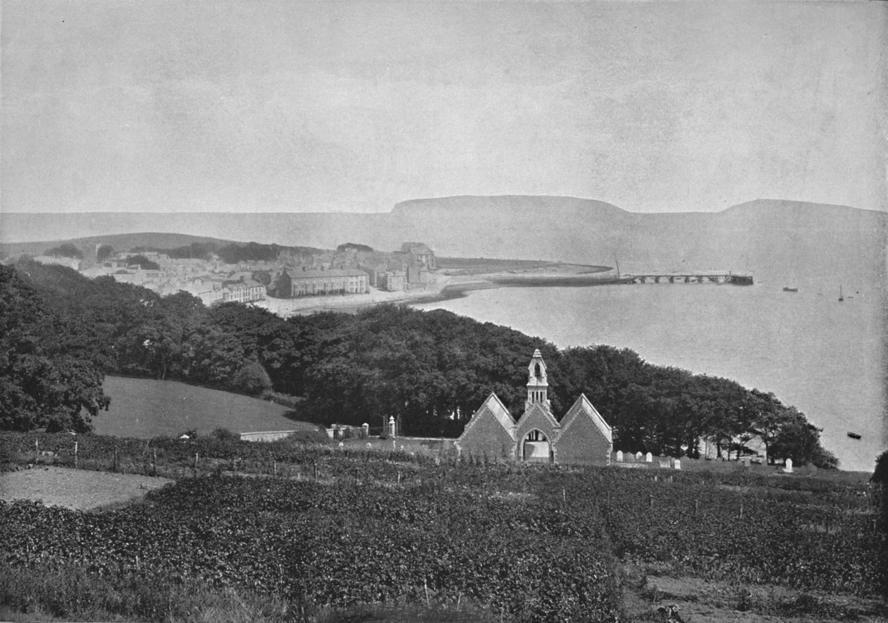 Beaumaris - Looking Towards the Landing-Stage, 1895 af Unbekannt