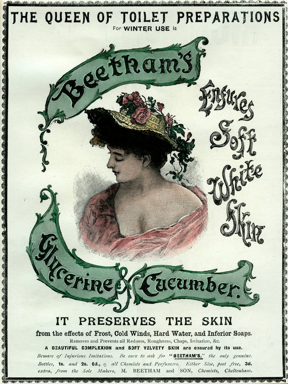 Beethams Glycerine and Cucumber Cream, 1800-tallet af Unbekannt