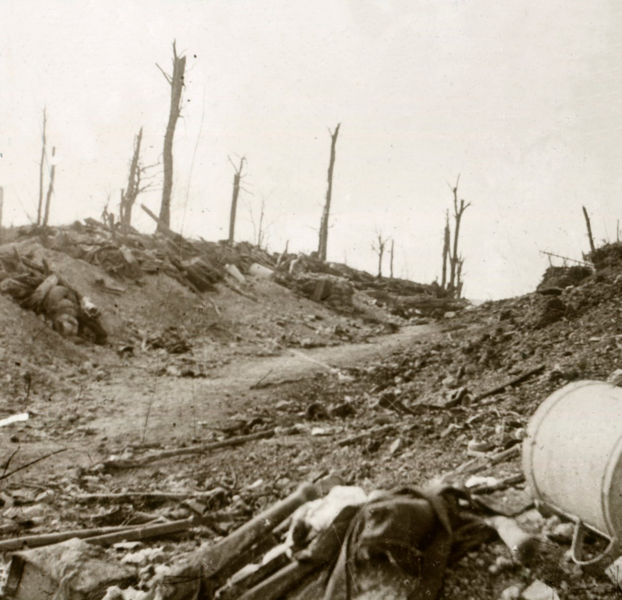 Før Chaulnes, Somme, Nordfrankrig, c1914-c1918 af Unbekannt