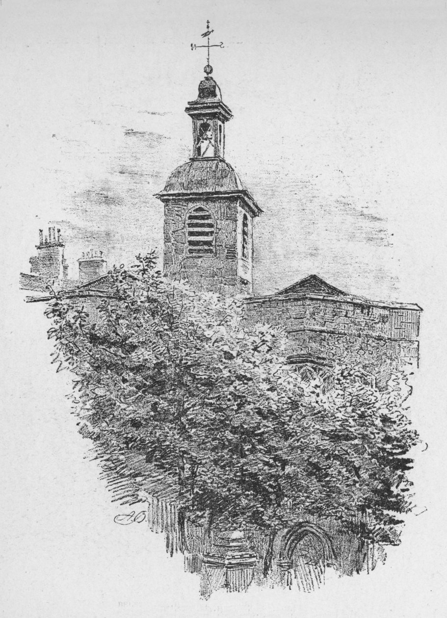 Klokketårn, St. Helens Kirke, 1890 af Unbekannt