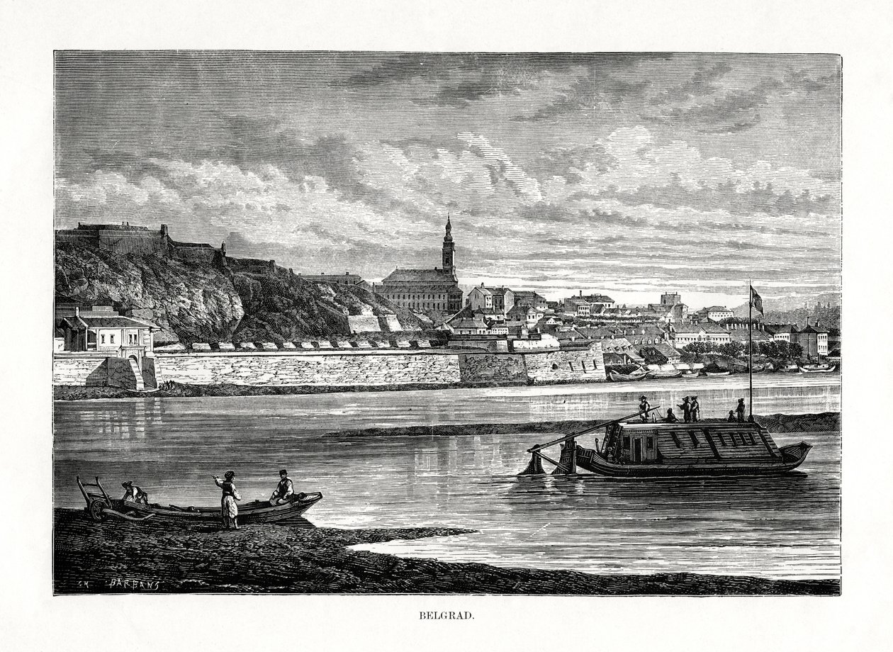 Beograd, Serbien og Montenegro, 1879 af Unbekannt