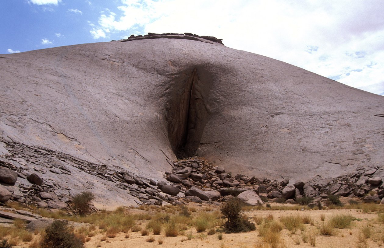 Ben Amira Monolith i Adrar, Mauretanien af Unbekannt