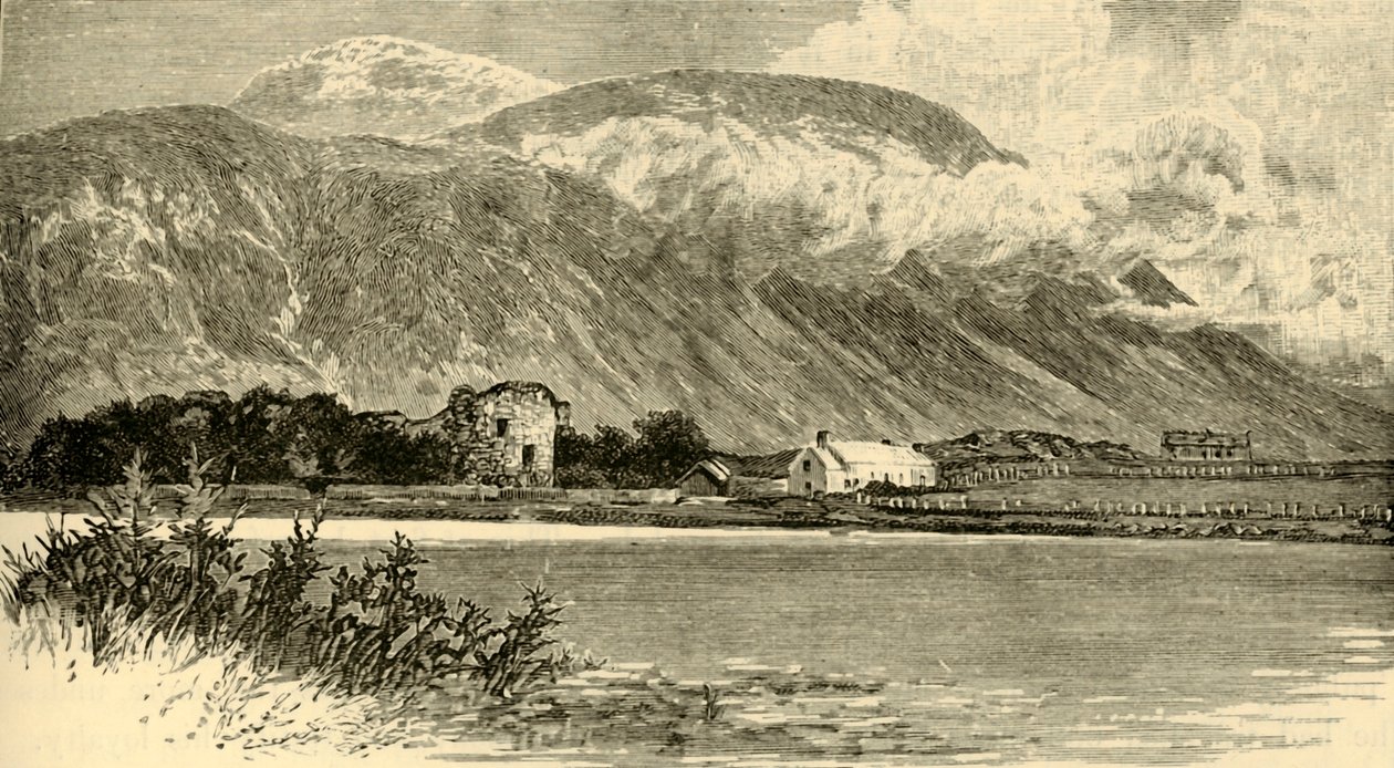 Ben Nevis og Inverlochy Castle, 1898. af Unbekannt