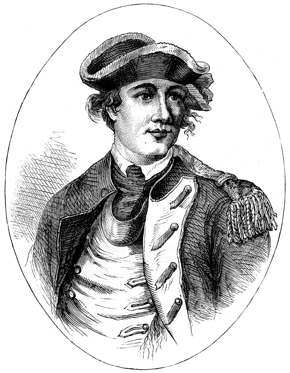 Benedict Arnold, general fra den amerikanske uafhængighedskrig, c1880 af Unbekannt