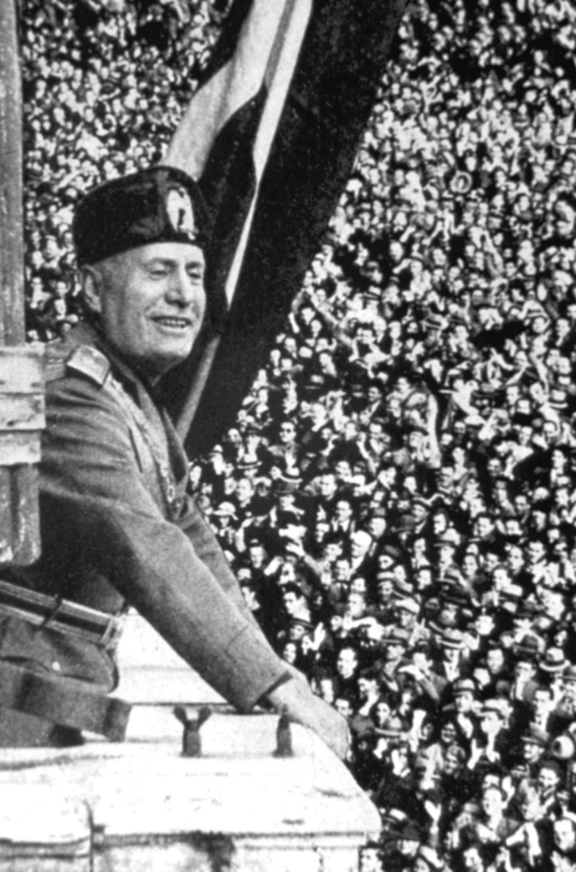 Benito Mussolini 1883-1945, italiensk fascistisk diktator af Unbekannt