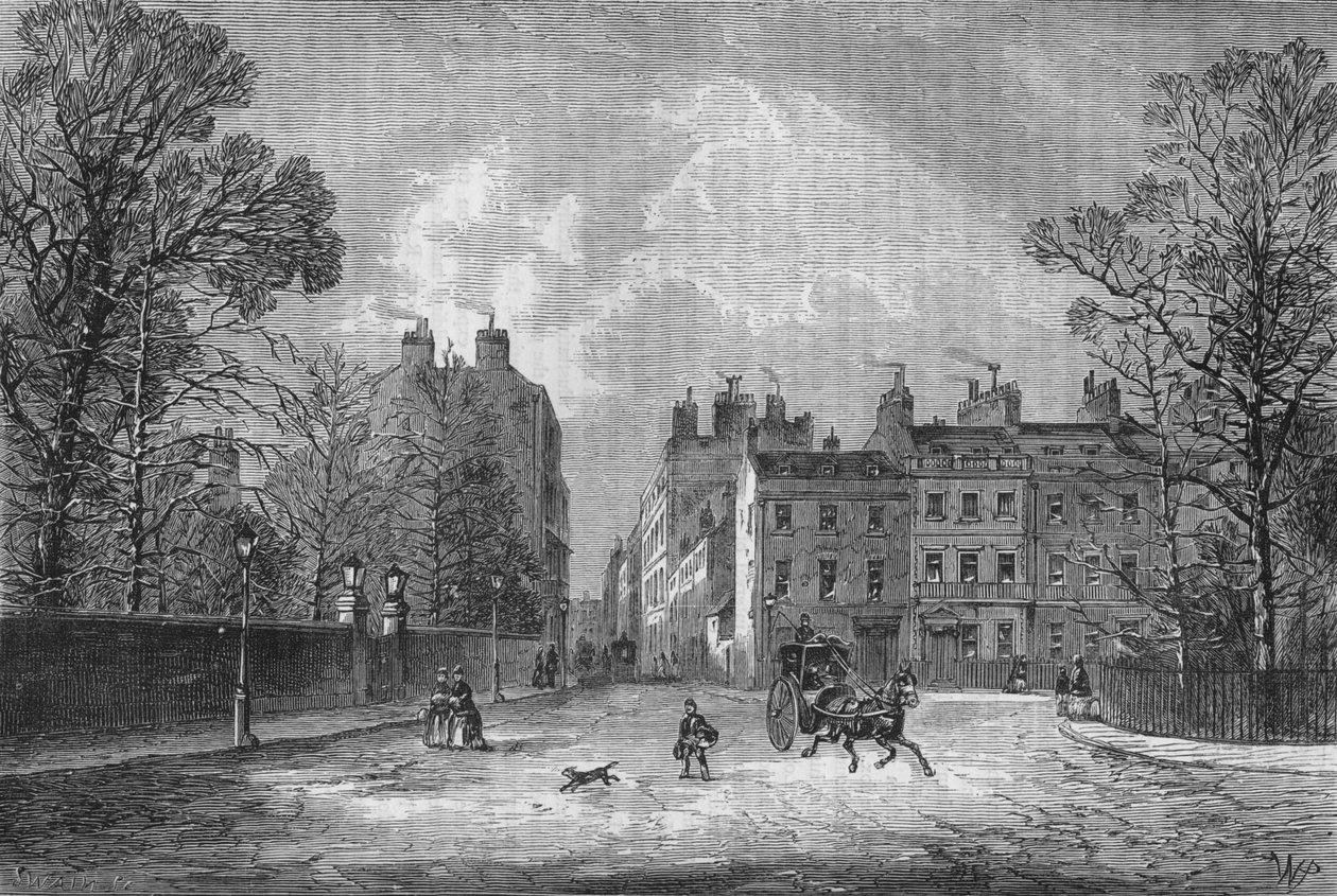 Berkeley Square, Westminster, London, c1850 1878 af Unbekannt