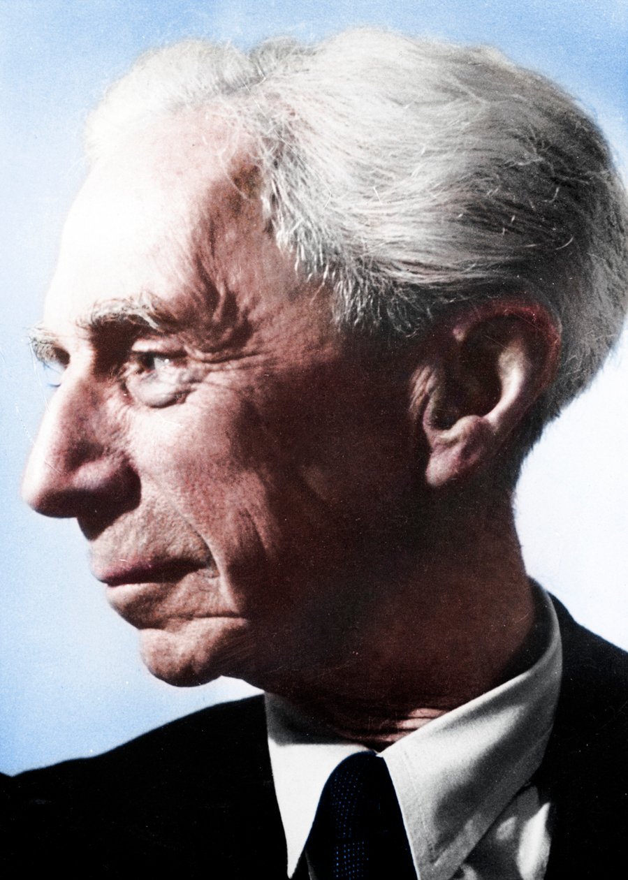 Bertrand Arthur William Russell 1872-1970, britisk filosof og matematiker af Unbekannt