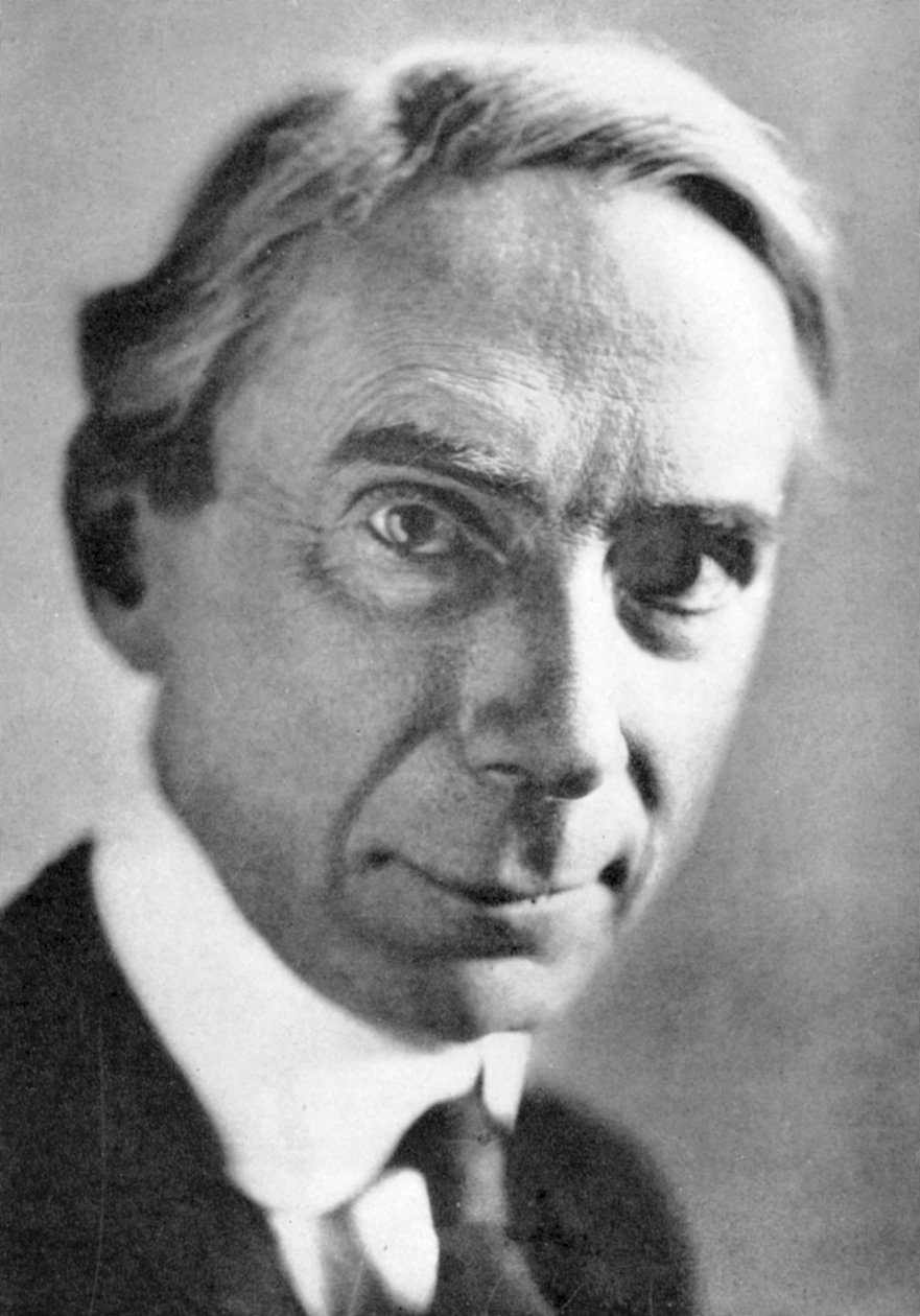 Bertrand Arthur William Russell 1872-1970, britisk filosof og matematiker af Unbekannt