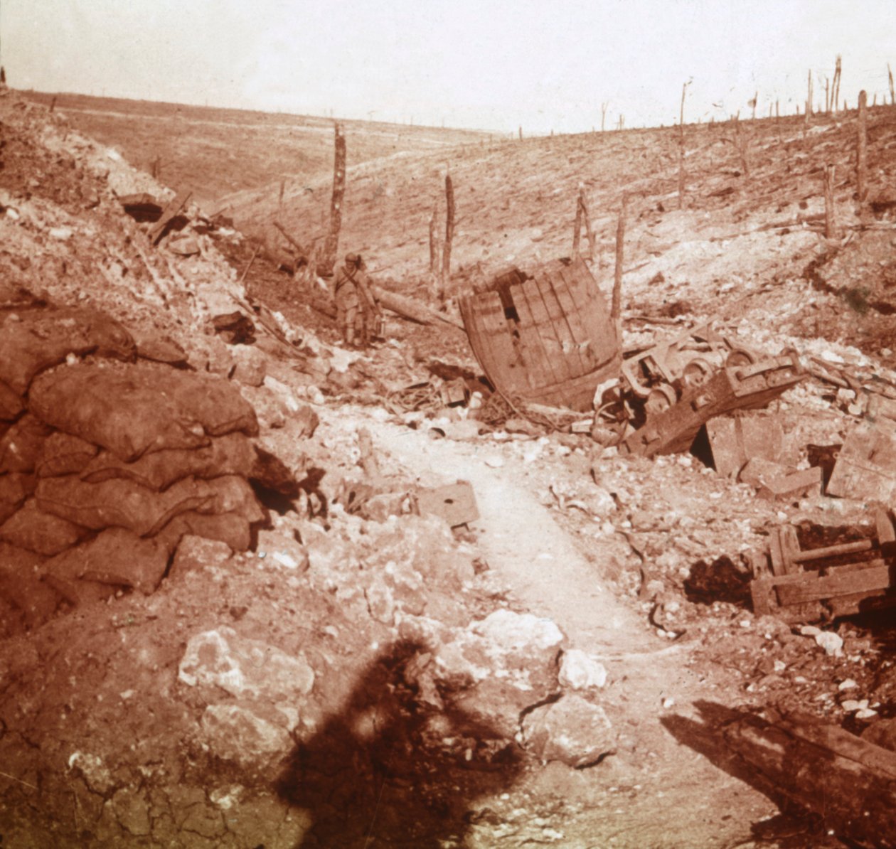 Bezonvaux, Verdun, Nordfrankrig, c1914-c1918. af Unbekannt