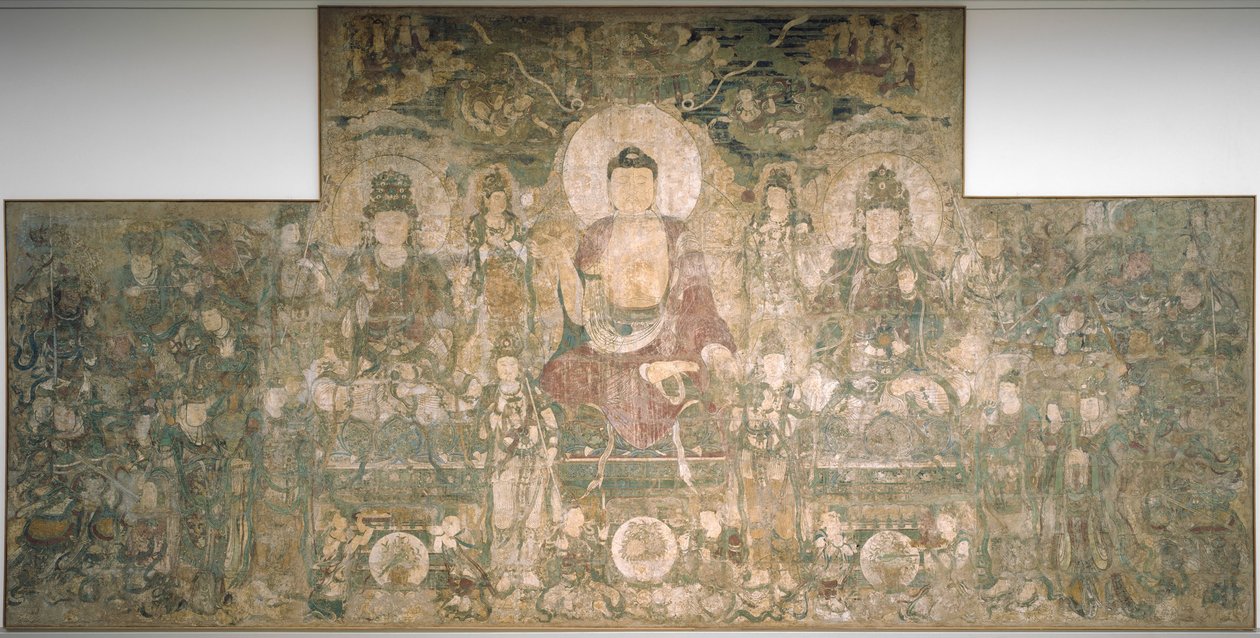 Bhaisajyaguru, The Buddha of Healing and Medicine, fra 1319 af Unbekannt