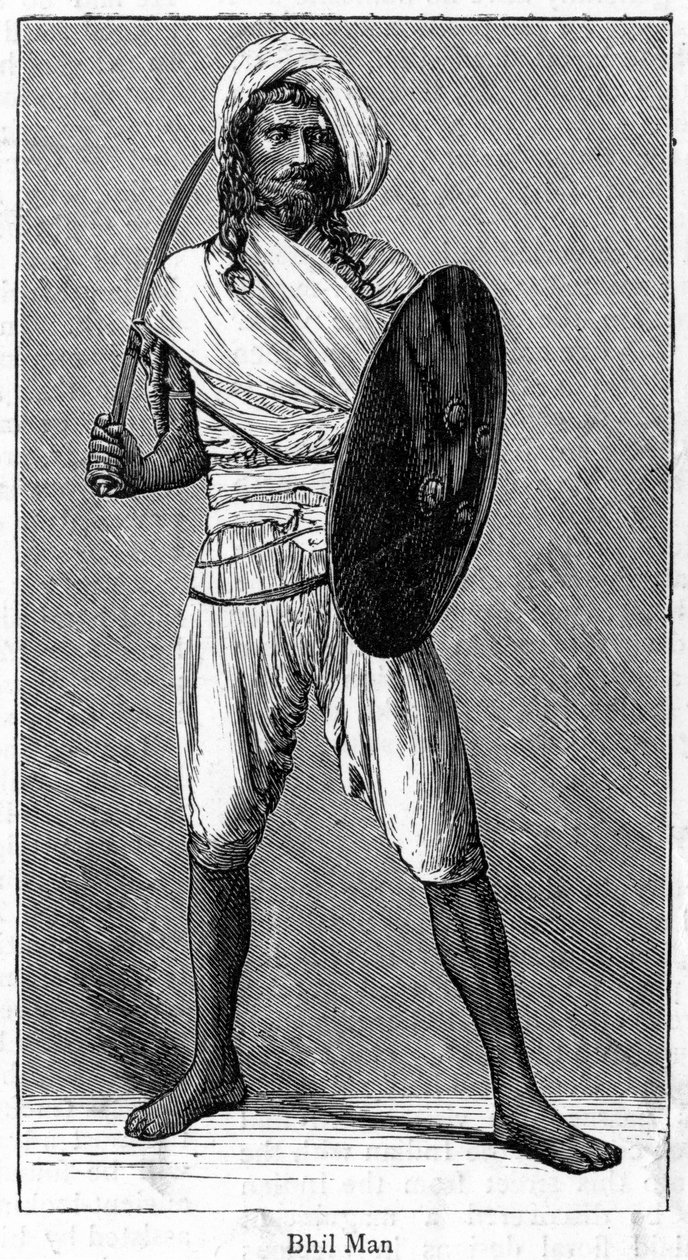 Bhil Mana, 1886 af Unbekannt