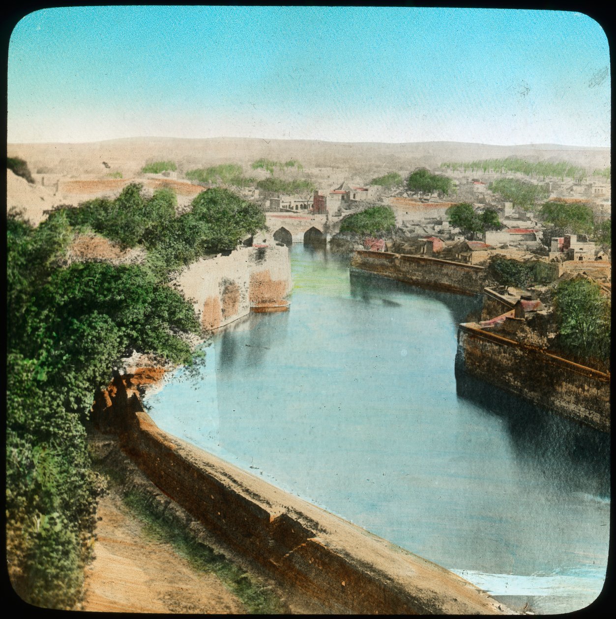 Bhurtpore, Indien, slutningen af det 19. eller begyndelsen af det 20. århundrede af Unbekannt