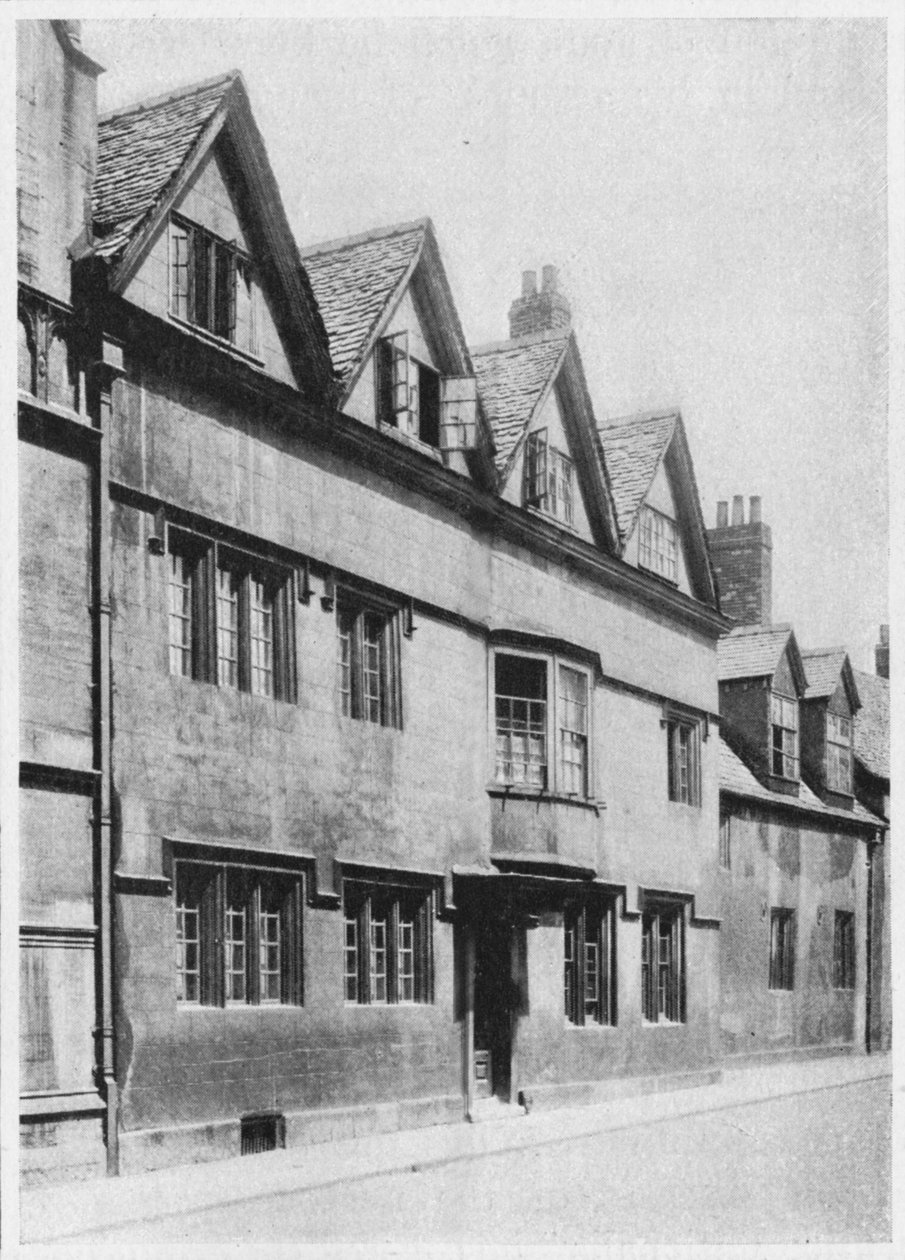 Biham eller Beam Hall, Oxford, 1903 af Unbekannt
