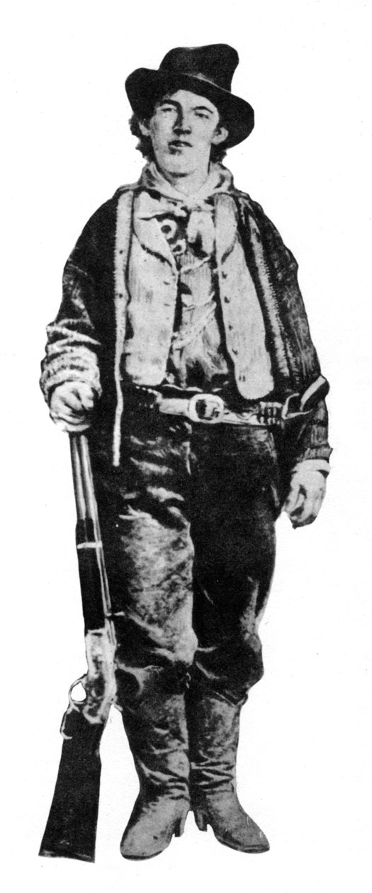 Billy the Kid, amerikansk revolvermand og fredløs, c1877-1881 1954 af Unbekannt