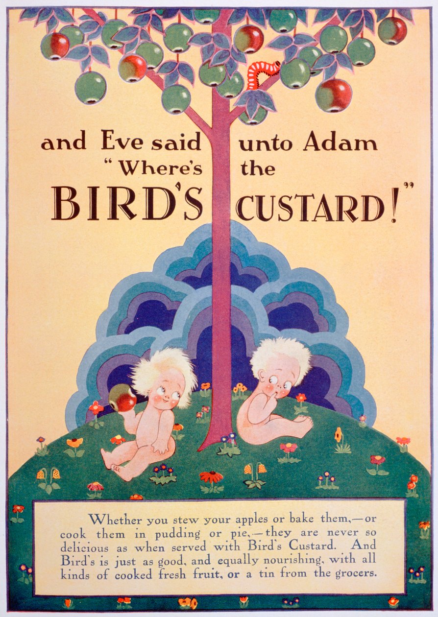Birds Custard-annonce, 1928 af Unbekannt