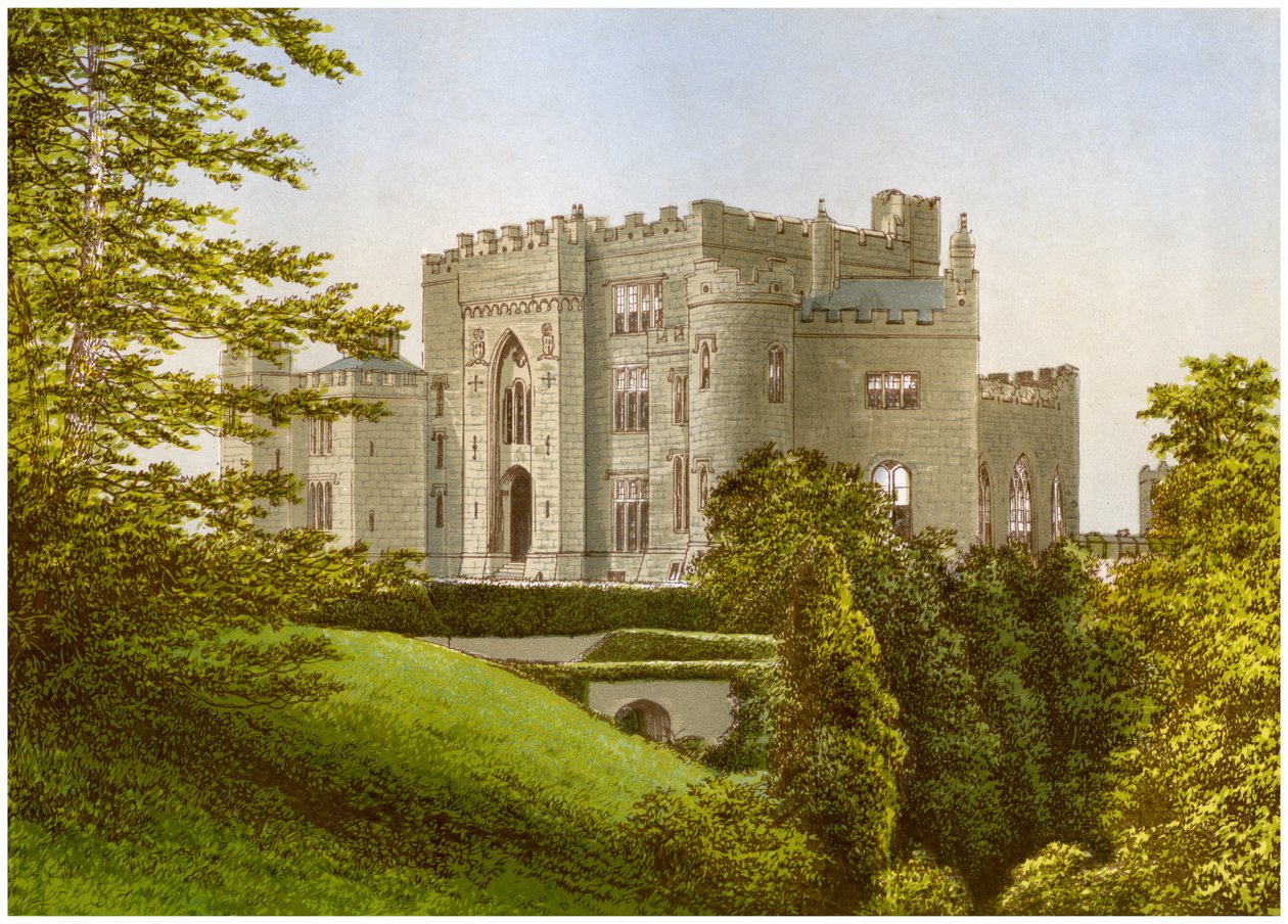 Birr Castle, Count Offaly, Irland, hjemsted for jarlen af Rosse, c1880 af Unbekannt