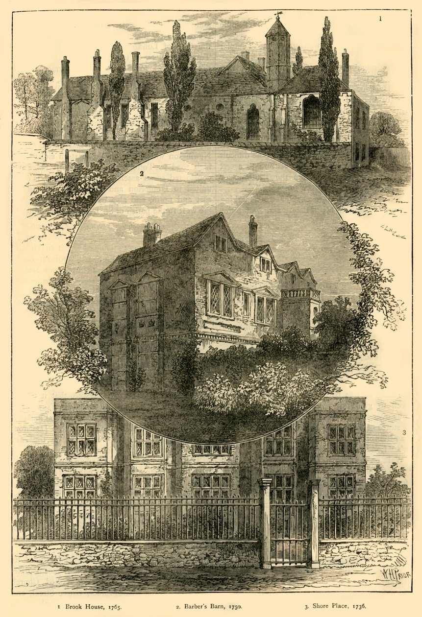 Bits of Old Hackney, c1876. af Unbekannt