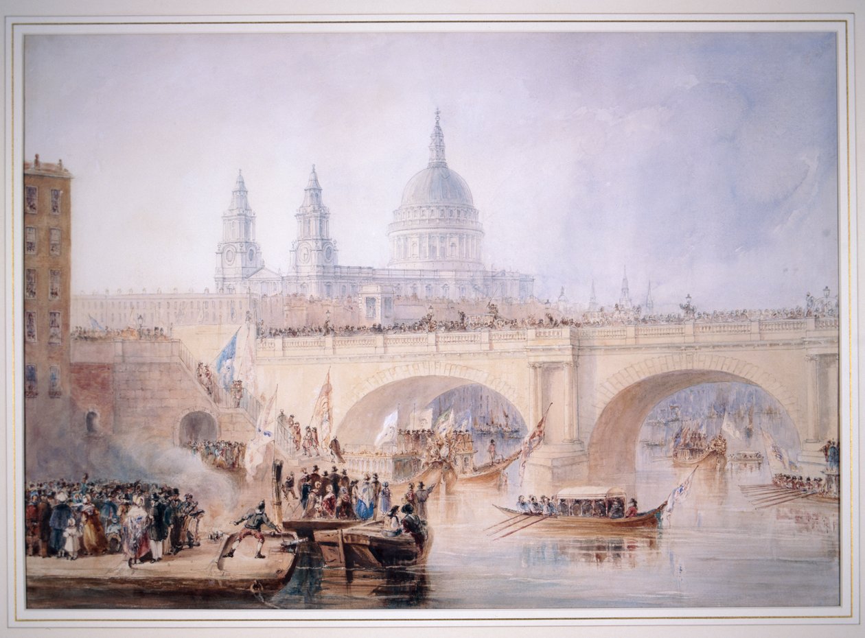 Blackfriars Bridge, London af Unbekannt