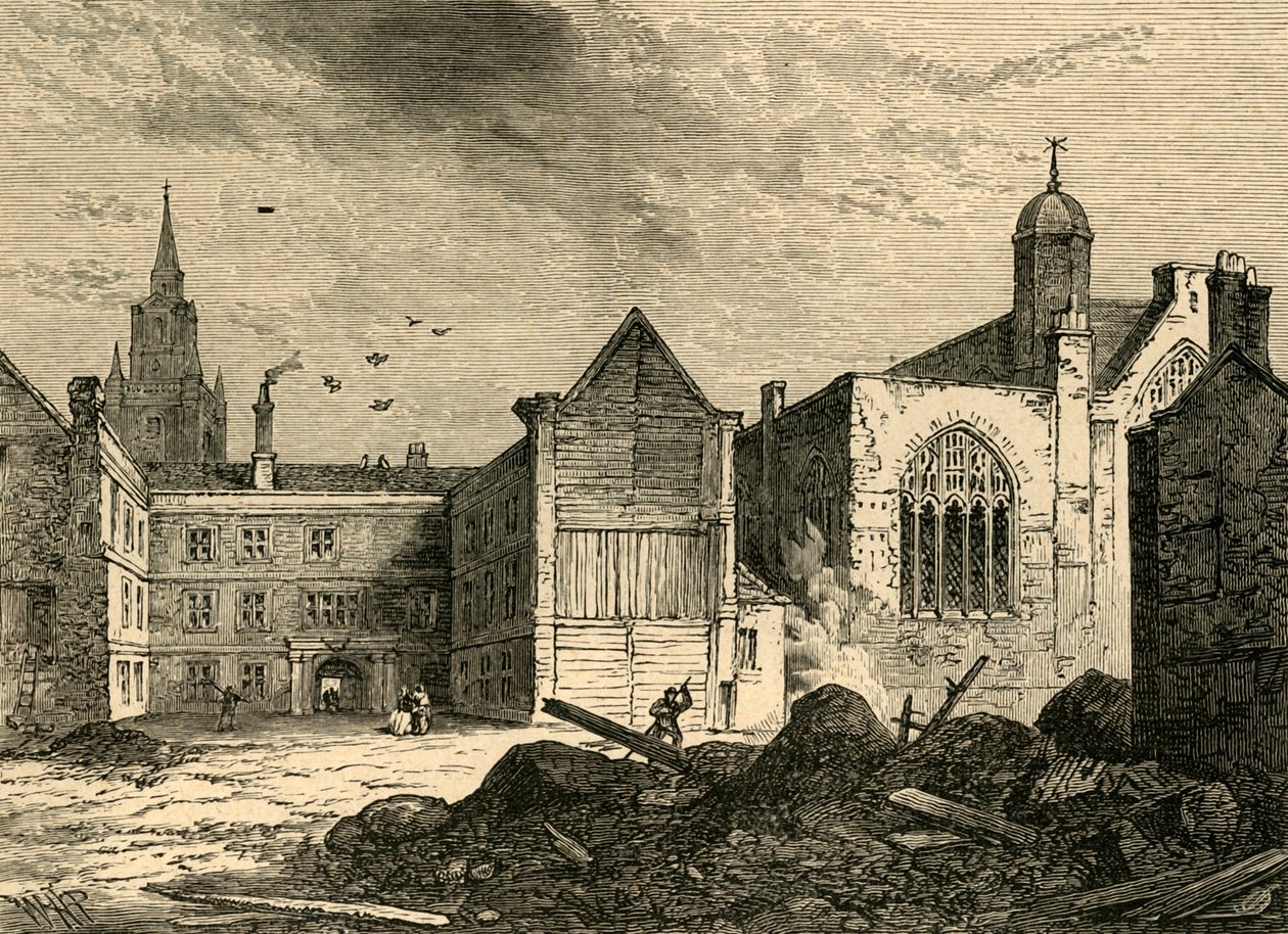 Blackwell Hall i 1812, 1897. af Unbekannt