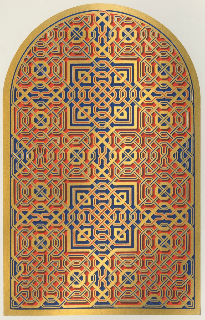 Blankt vindue, Hall of the Bark, 1907. af Unbekannt