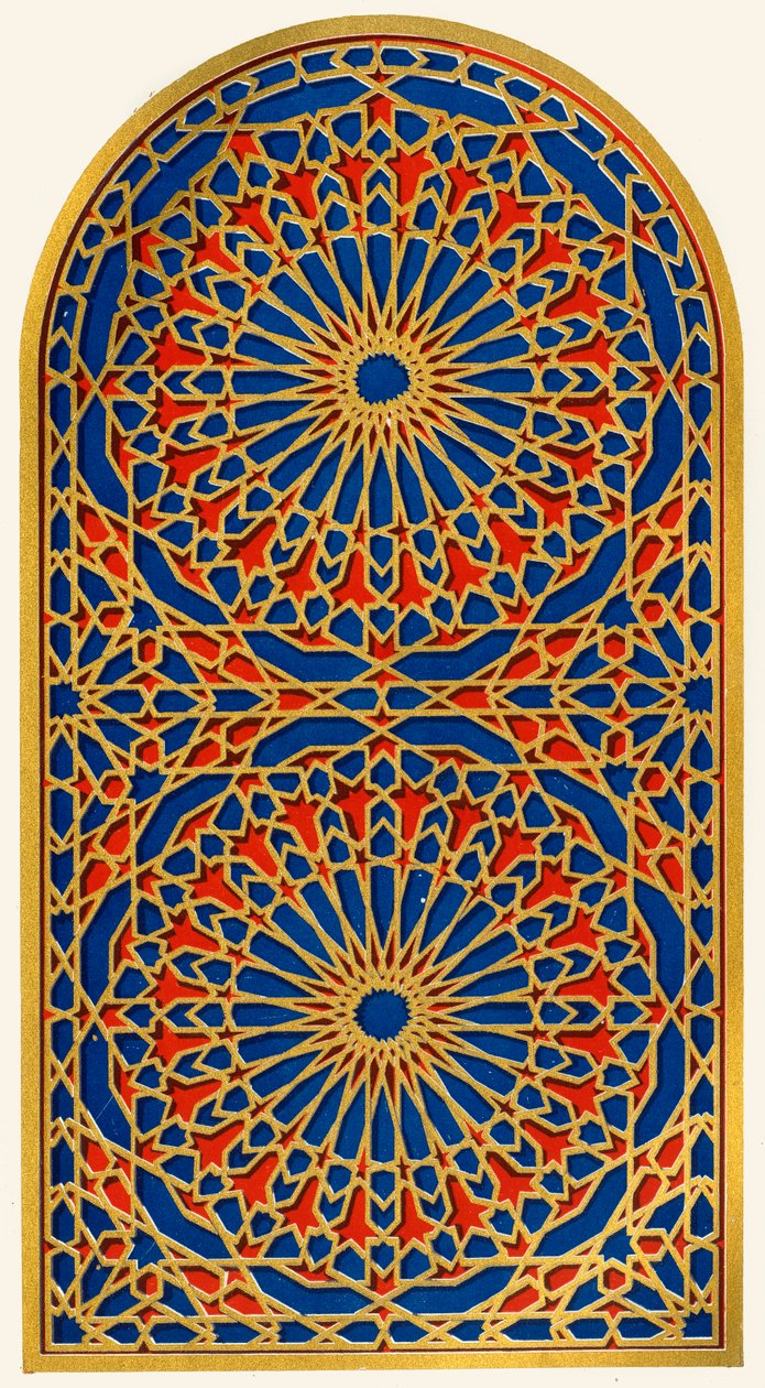 Blankt vindue, Hall of the Bark, 1907. af Unbekannt