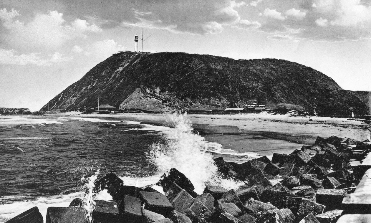 Bluff og fyrtårn, Durban, Sydafrika af Unbekannt
