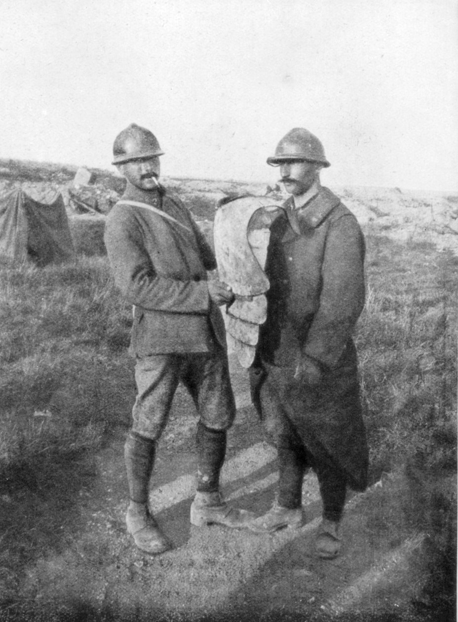 Kropsrustning af de tyske Sturmtruppen Storm Troops, Verdun, 1917, 1926 af Unbekannt