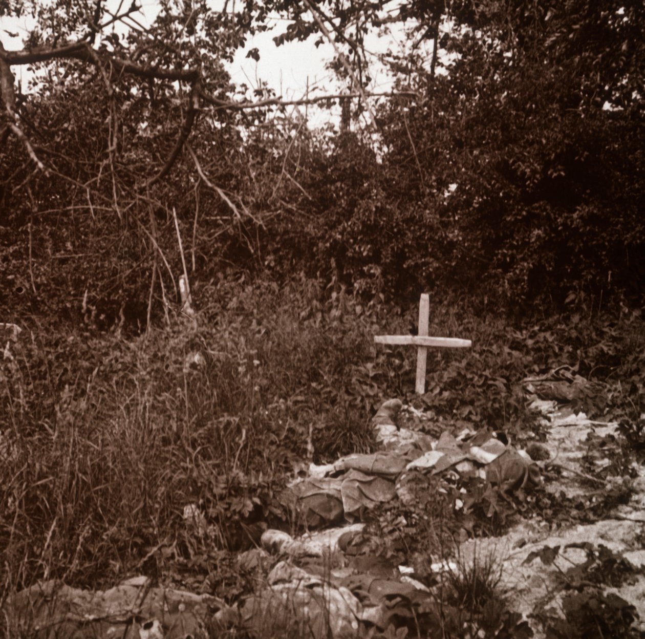 Lig af tysk soldat, Ablain-Saint-Nazaire, Nordfrankrig, c1914-c1918. af Unbekannt