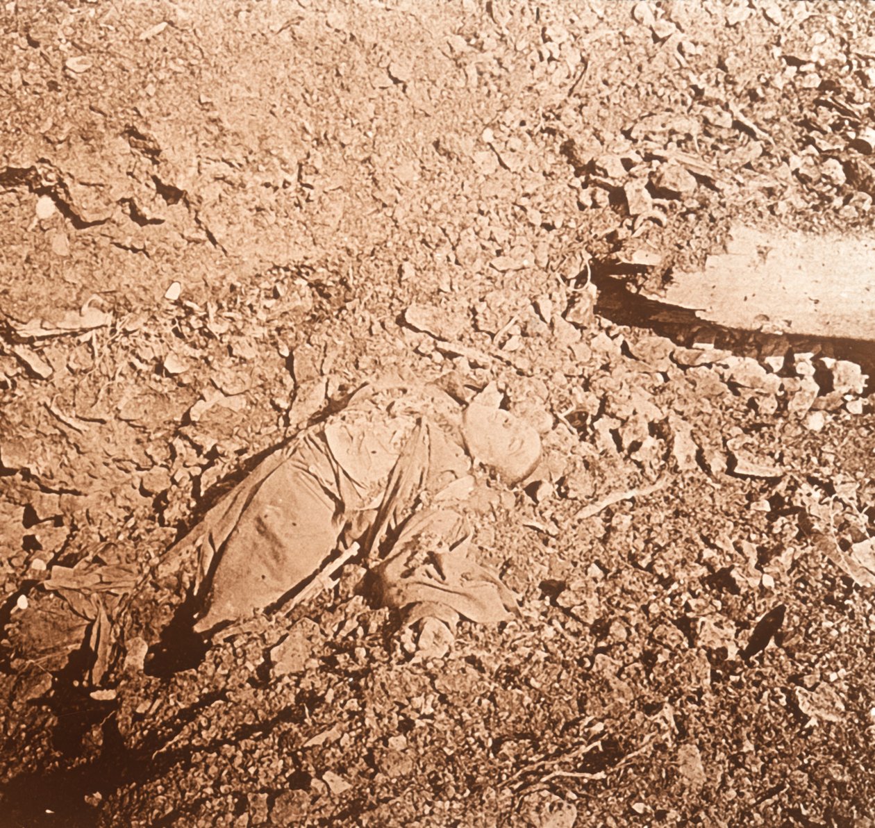 Lig af død soldat, Verdun, Nordfrankrig, c1914-c1918 af Unbekannt
