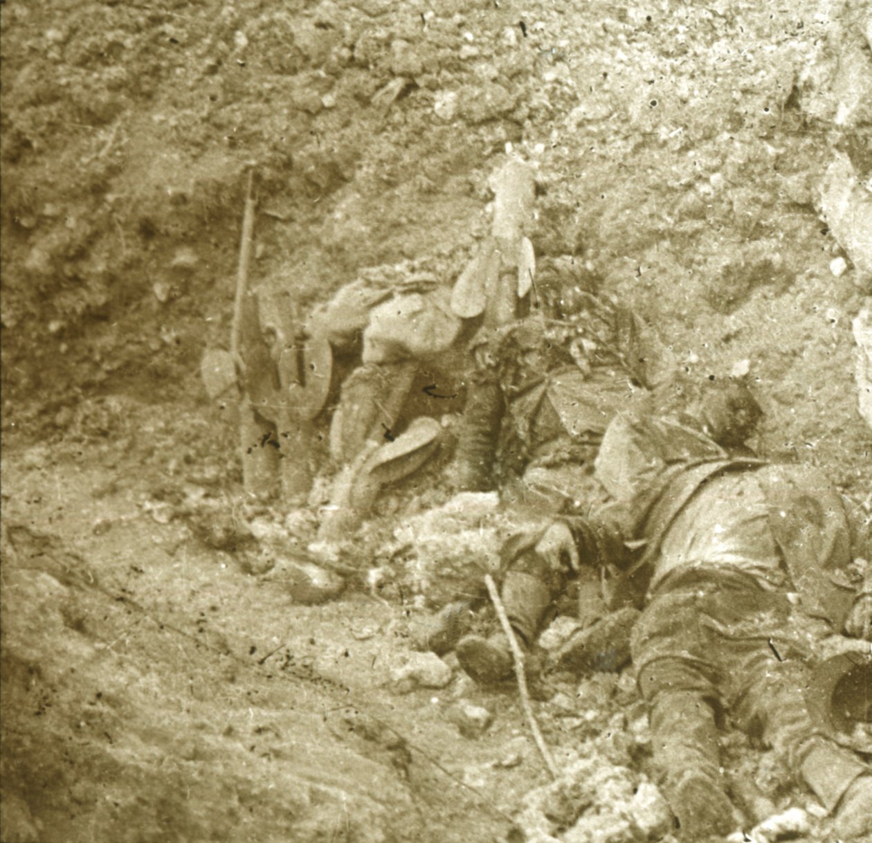 Lig af død soldat, c1914-c1918 af Unbekannt
